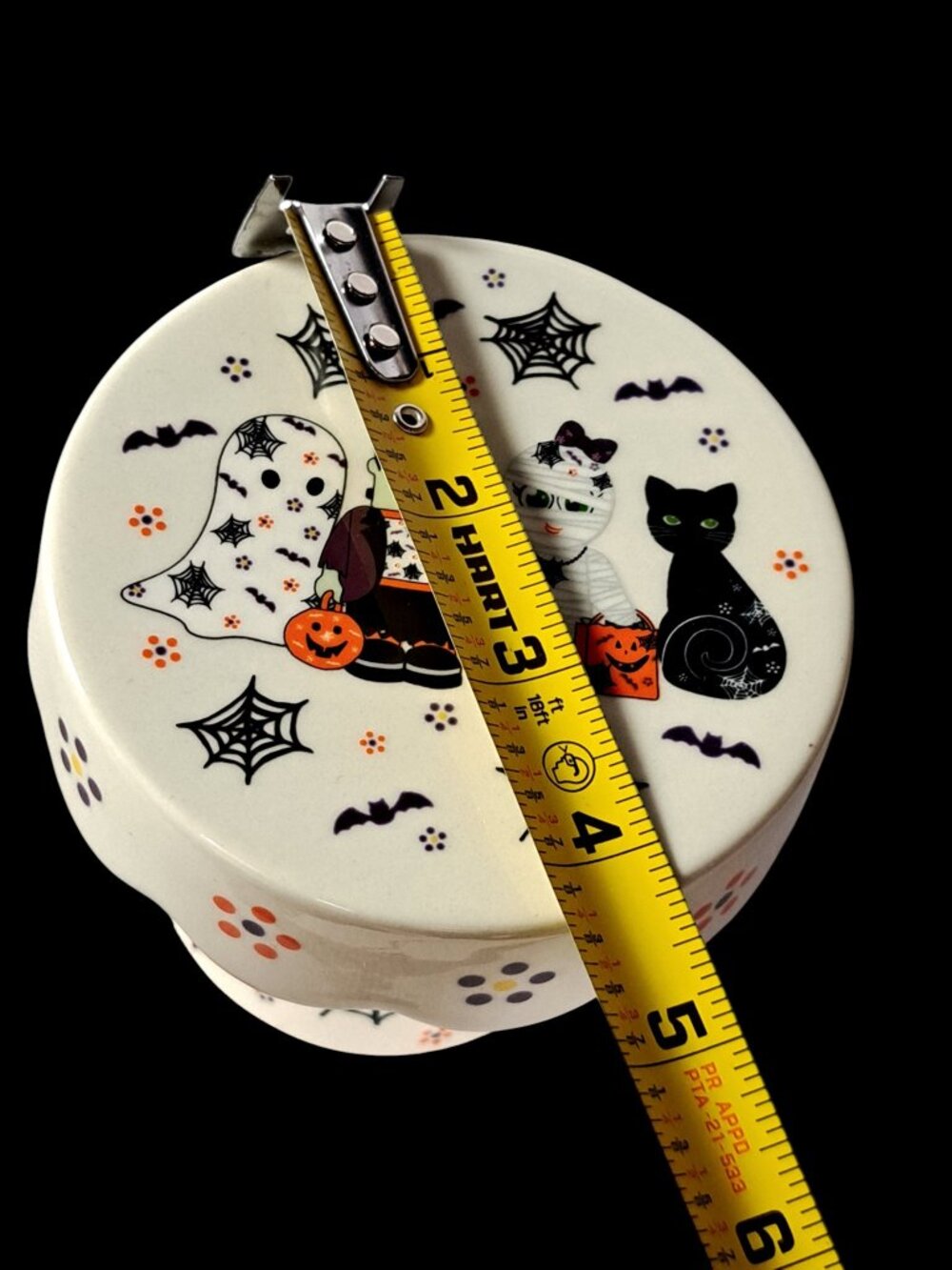 Temp-tations By Tara Halloween Boofetti Cupcake Candle Stand Hand Painted - Picture 14 of 14
